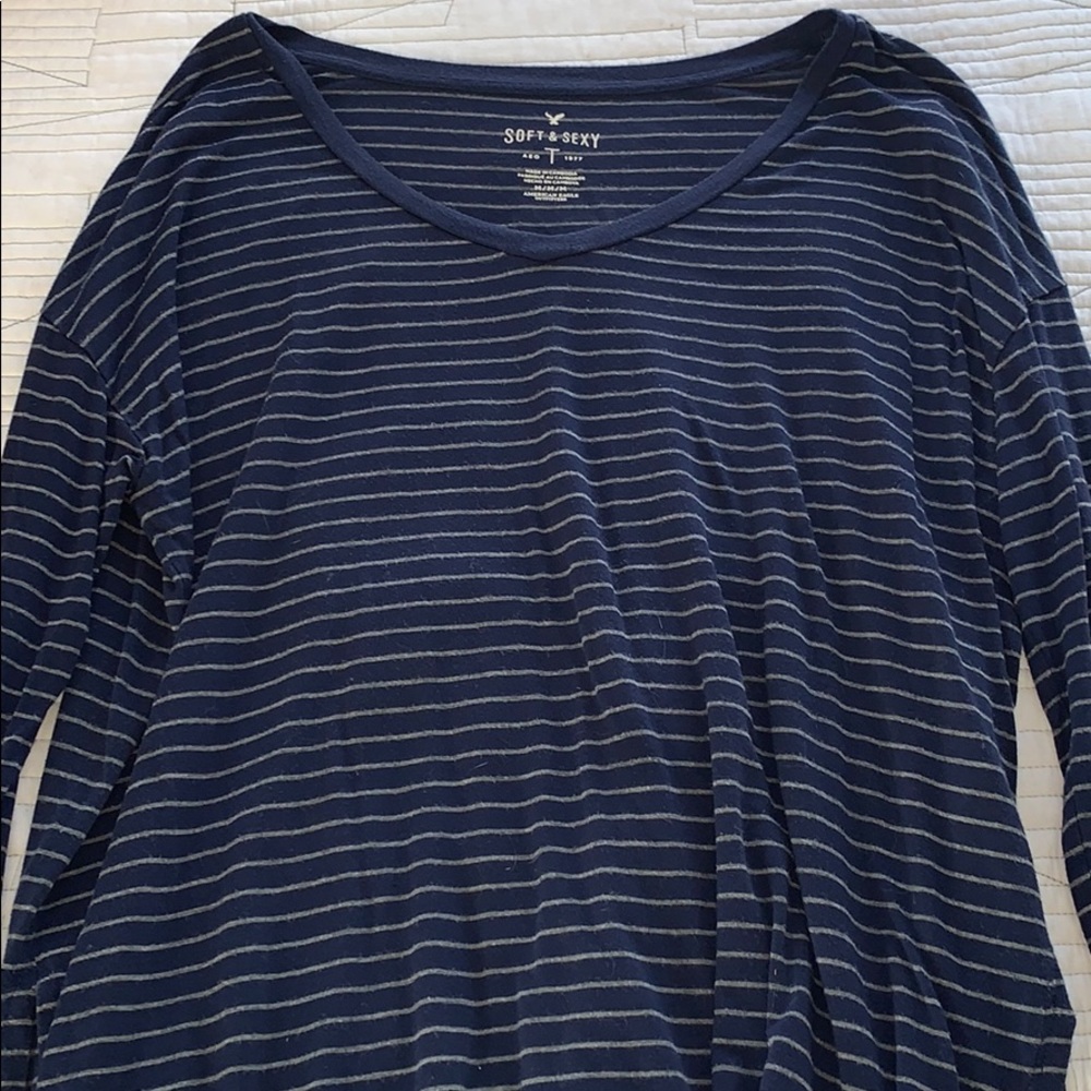 Striped long sleeve